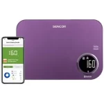 ترازو آشپزخانه سنکور مدل SKS7071GR هوشمند رنگ بنفش